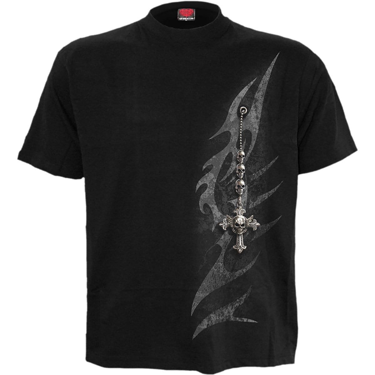 TRIBAL CHAIN - T-Shirt Black - Spiral USA