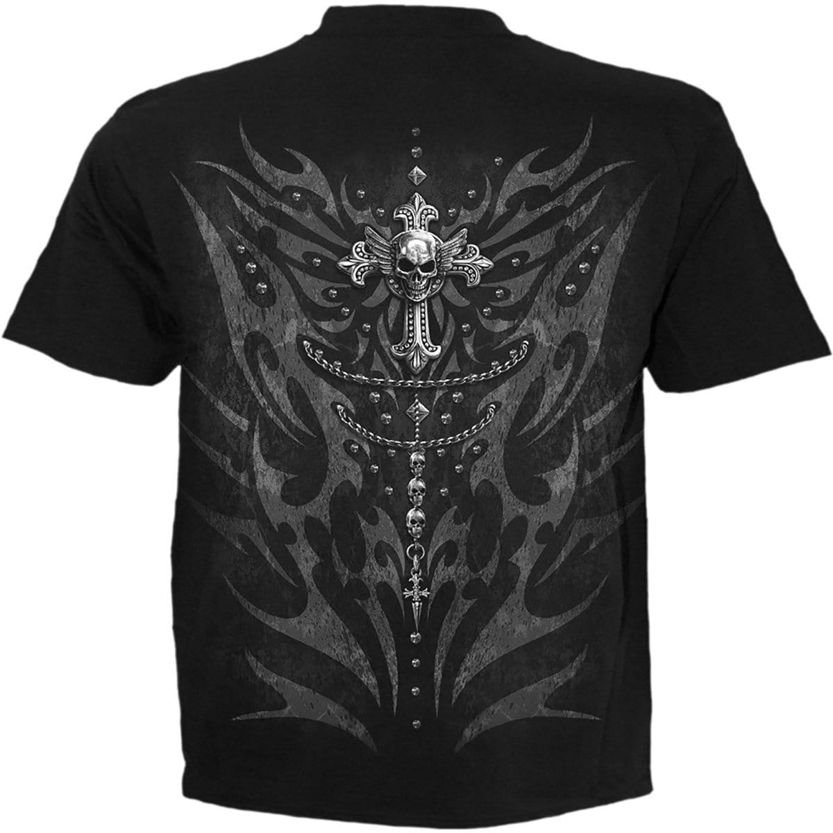 TRIBAL CHAIN - T-Shirt Black - Spiral USA