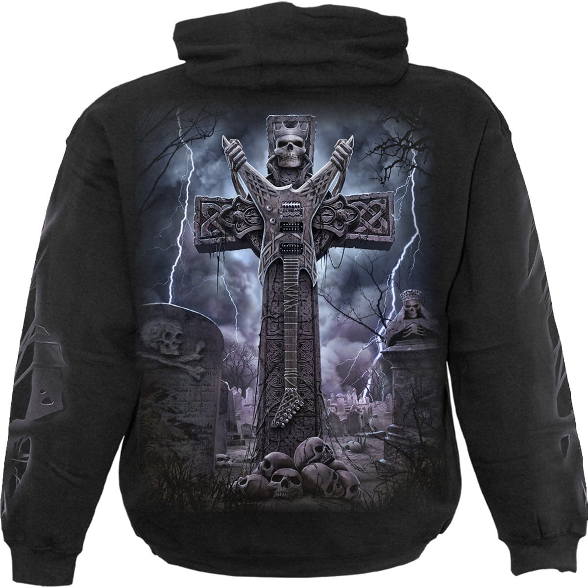 ROCK ETERNAL - Hoody Black - Spiral USA
