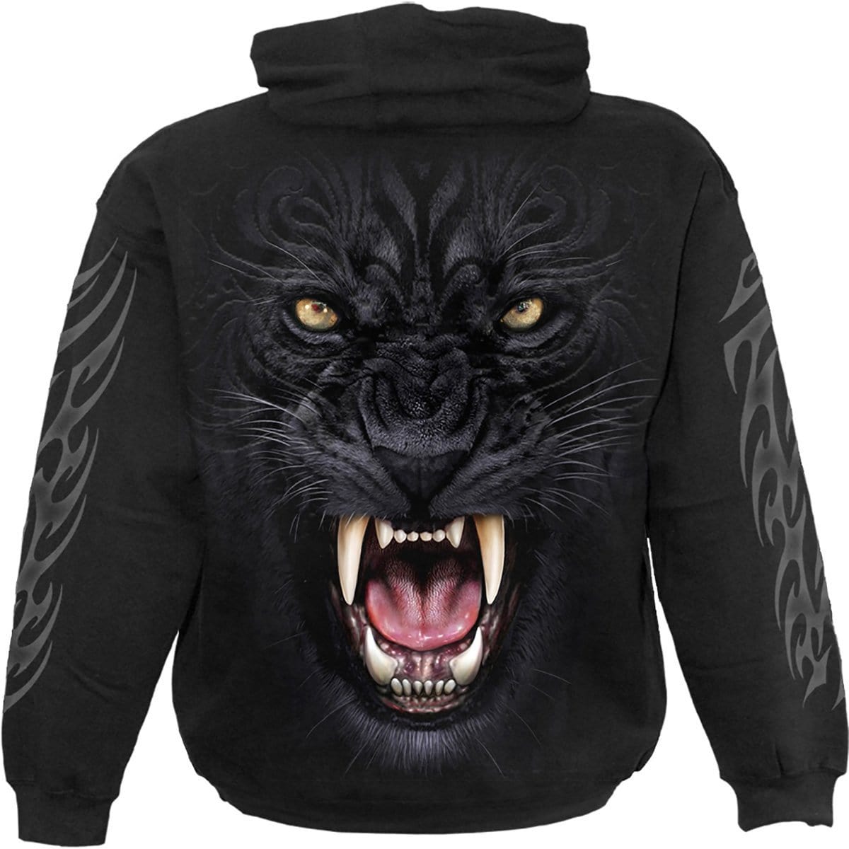 TRIBAL PANTHER - Hoody Black - Spiral USA