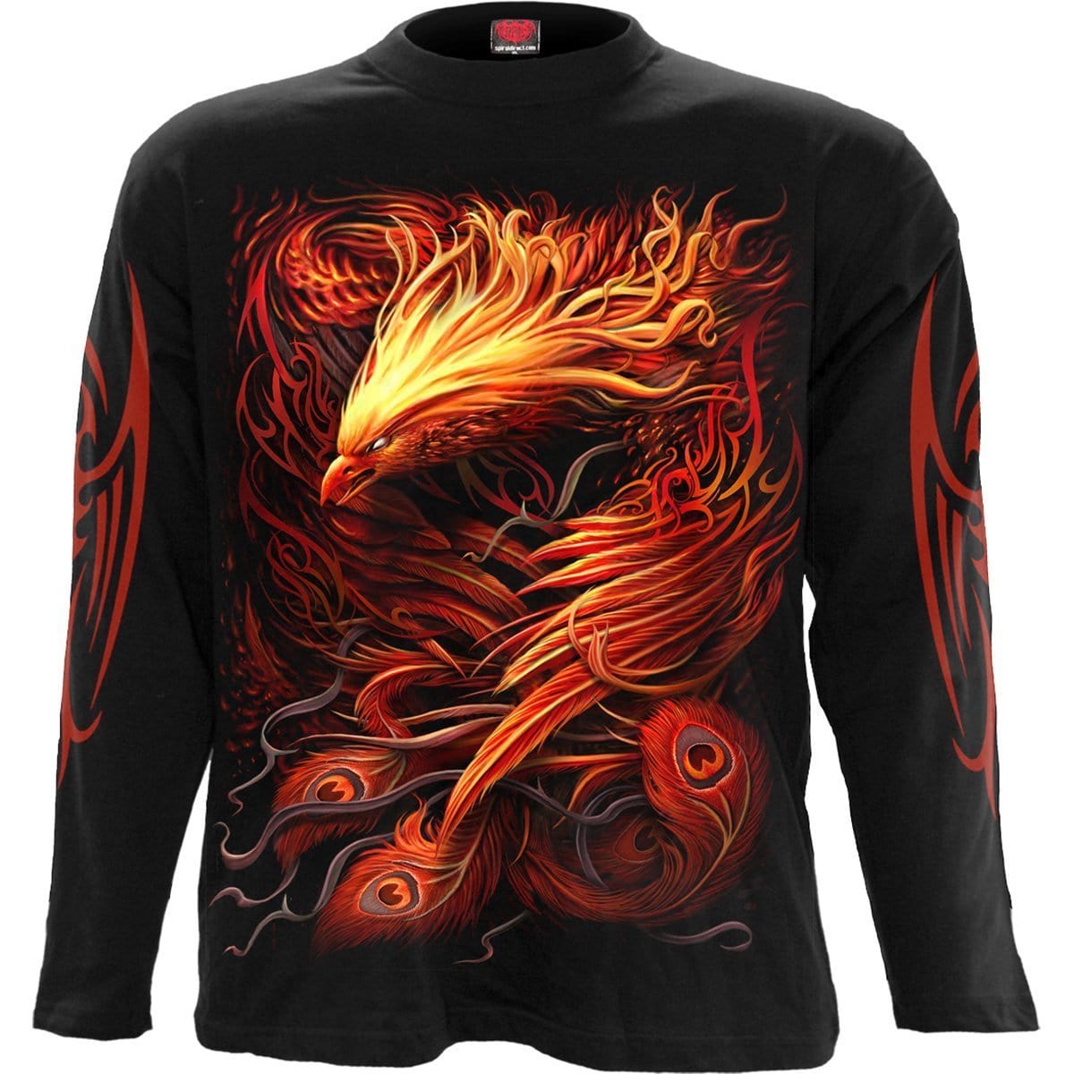 Phoenix Merch PHOENIX ARISEN - Longsleeve T-Shirt Black – Spiral USA