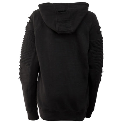 SKULL BLAST - Premuim Biker Fashion Ladies Hoodie - Spiral USA