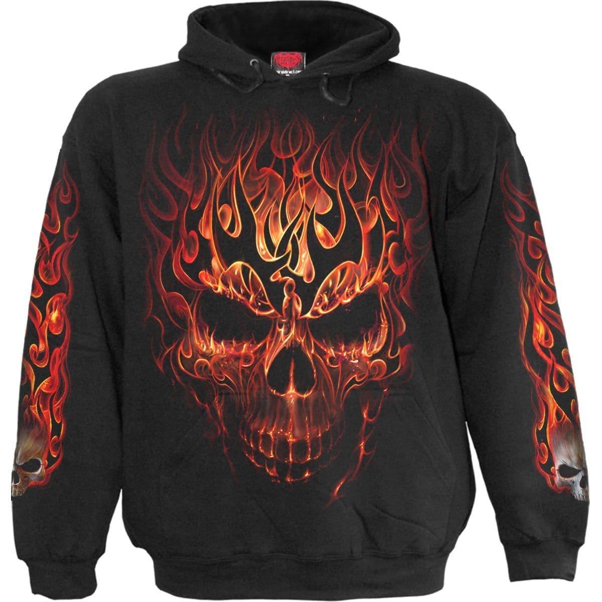 SKULL BLAST - Kids Hoody Black - Spiral USA