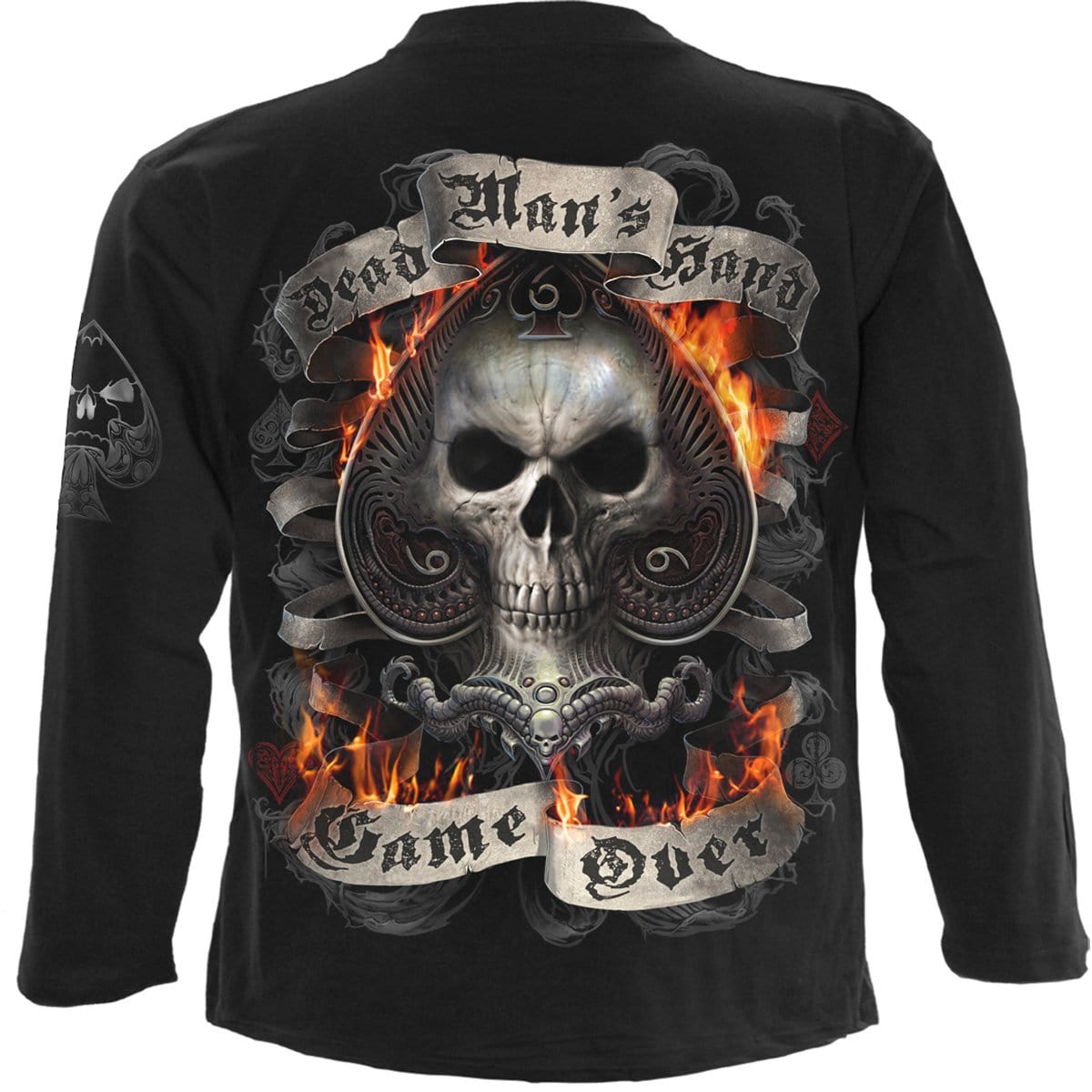 ACE REAPER - Longsleeve T-Shirt Black - Spiral USA