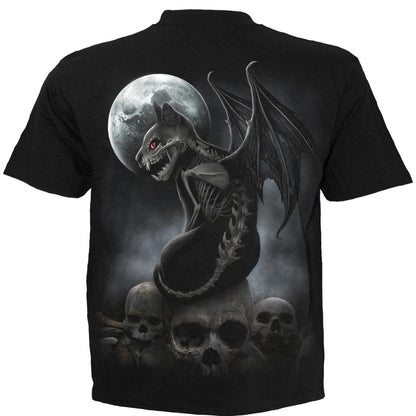 VAMP CAT - T-Shirt Black - Spiral USA