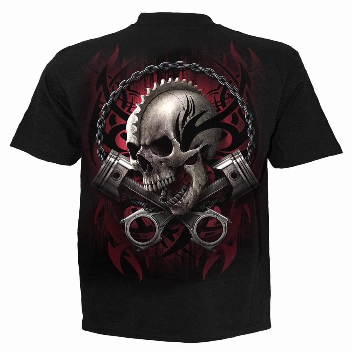 SOUL RIDER - T-Shirt Black - Spiral USA