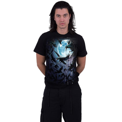 CROW MOON - T-Shirt Black
