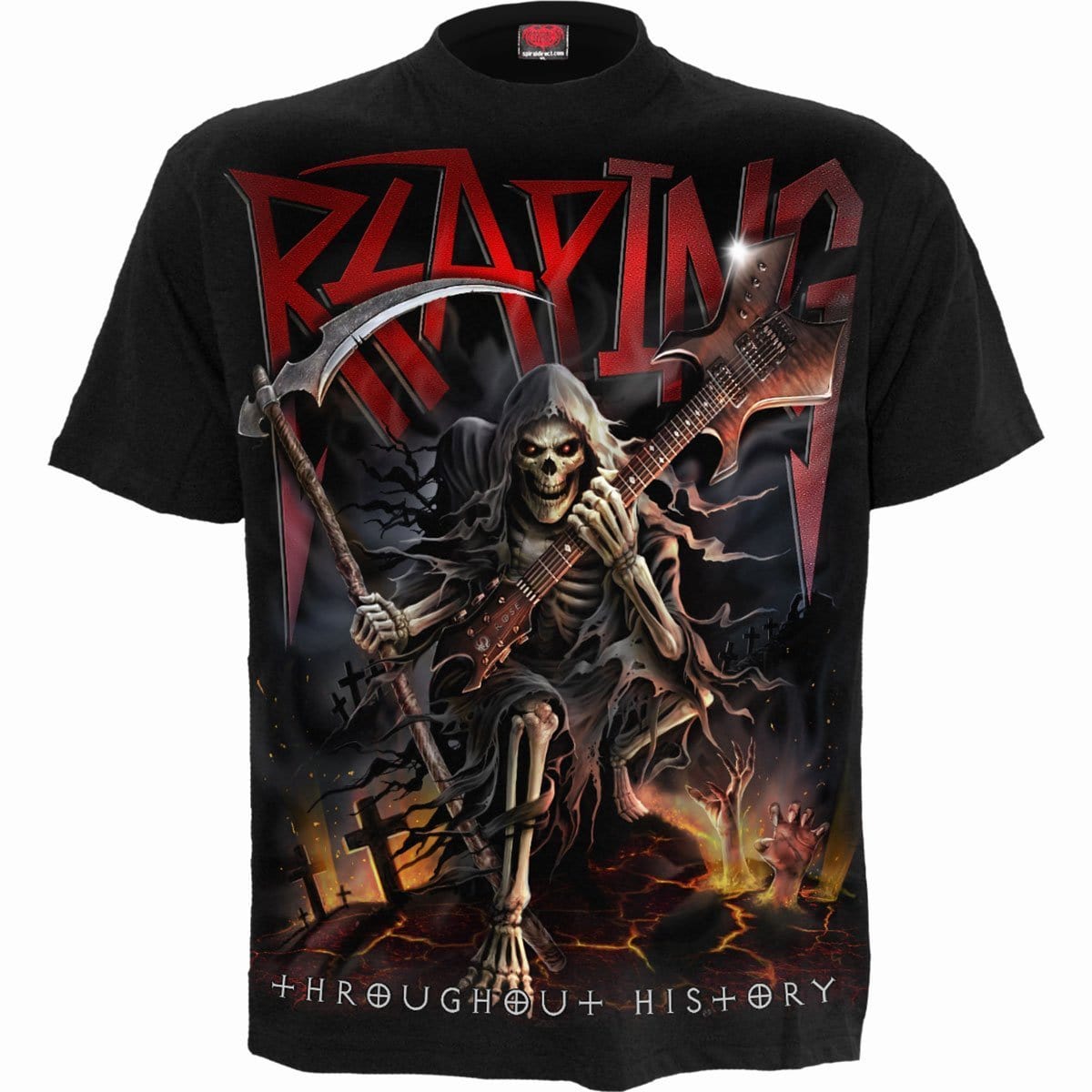 REAPING TOUR - T-Shirt Black - Spiral USA