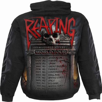 REAPING TOUR - Hoody Black - Spiral USA