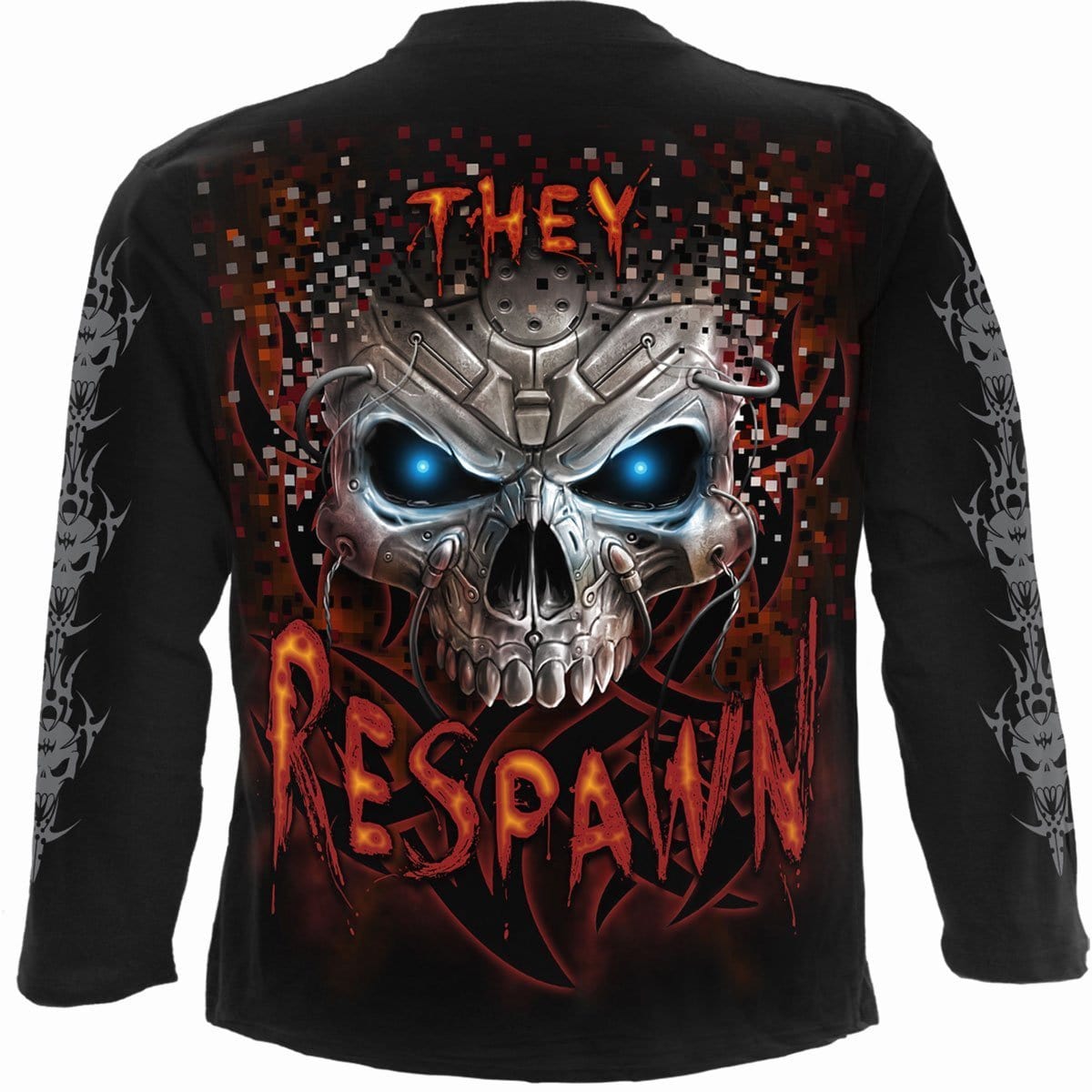 RESPAWN - Longsleeve T-Shirt Black - Spiral USA