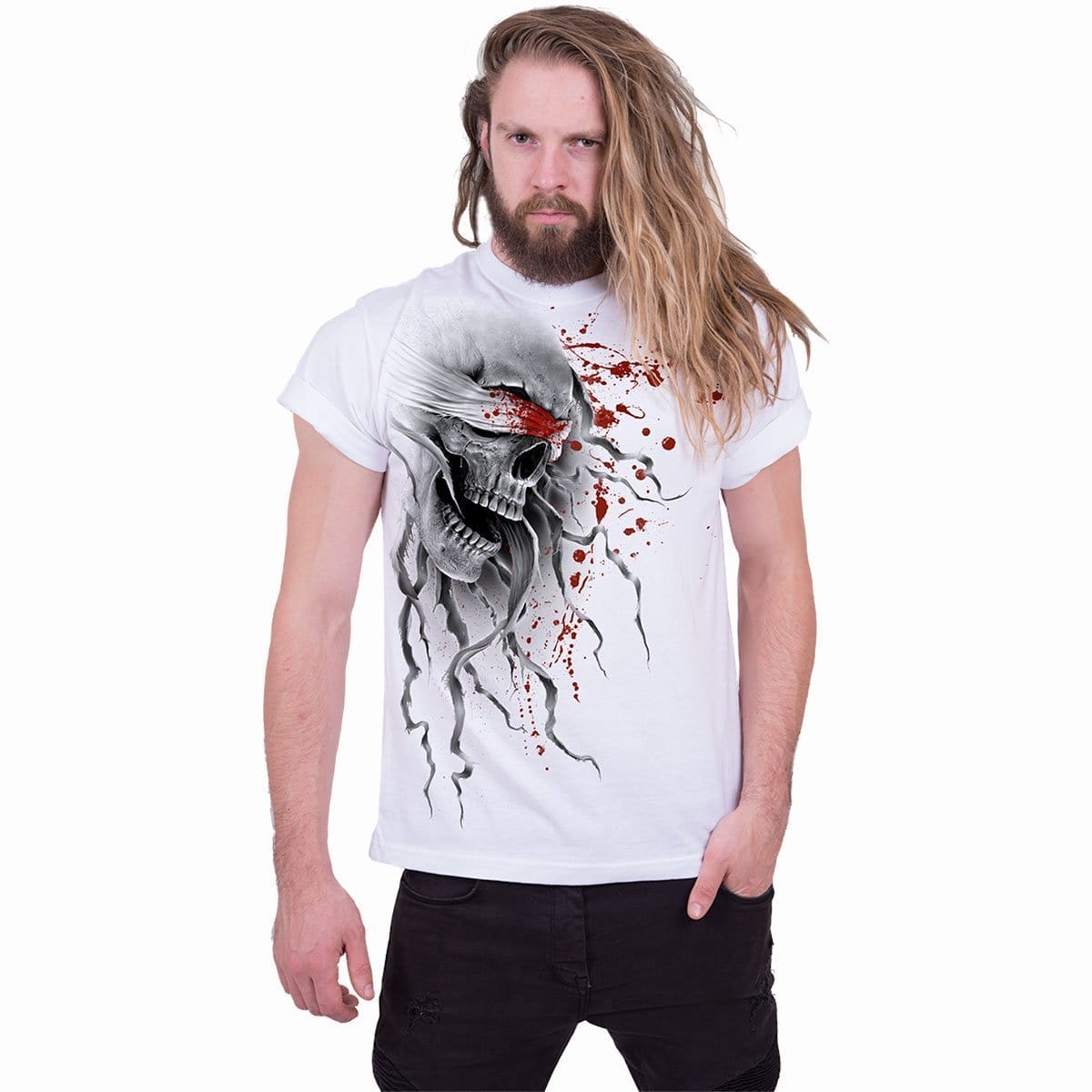 BLIND FAITH - T-Shirt White - Spiral USA