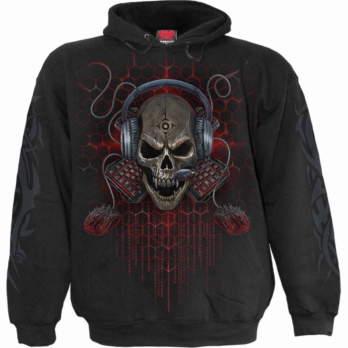 PC GAMER - Kids Hoody Black - Spiral USA