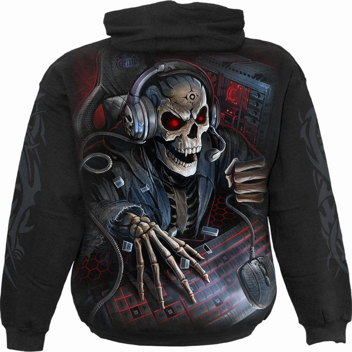 PC GAMER - Kids Hoody Black - Spiral USA