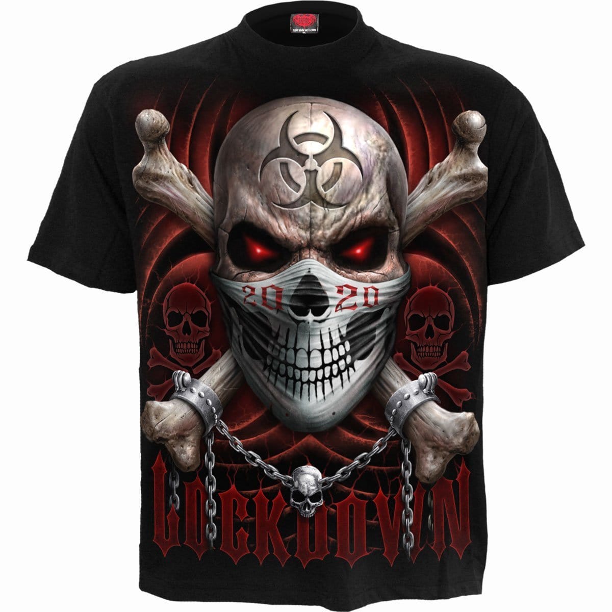 LOCKDOWN 2020 - T-Shirt Black - Spiral USA