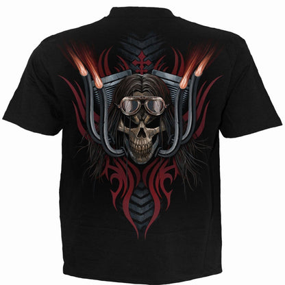 RIDE FREE - T-Shirt Black - Spiral USA