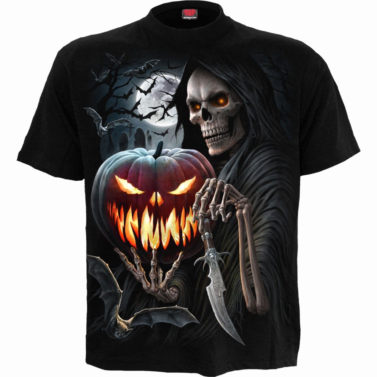 CARVING DEATH - T-Shirt Black - Spiral USA