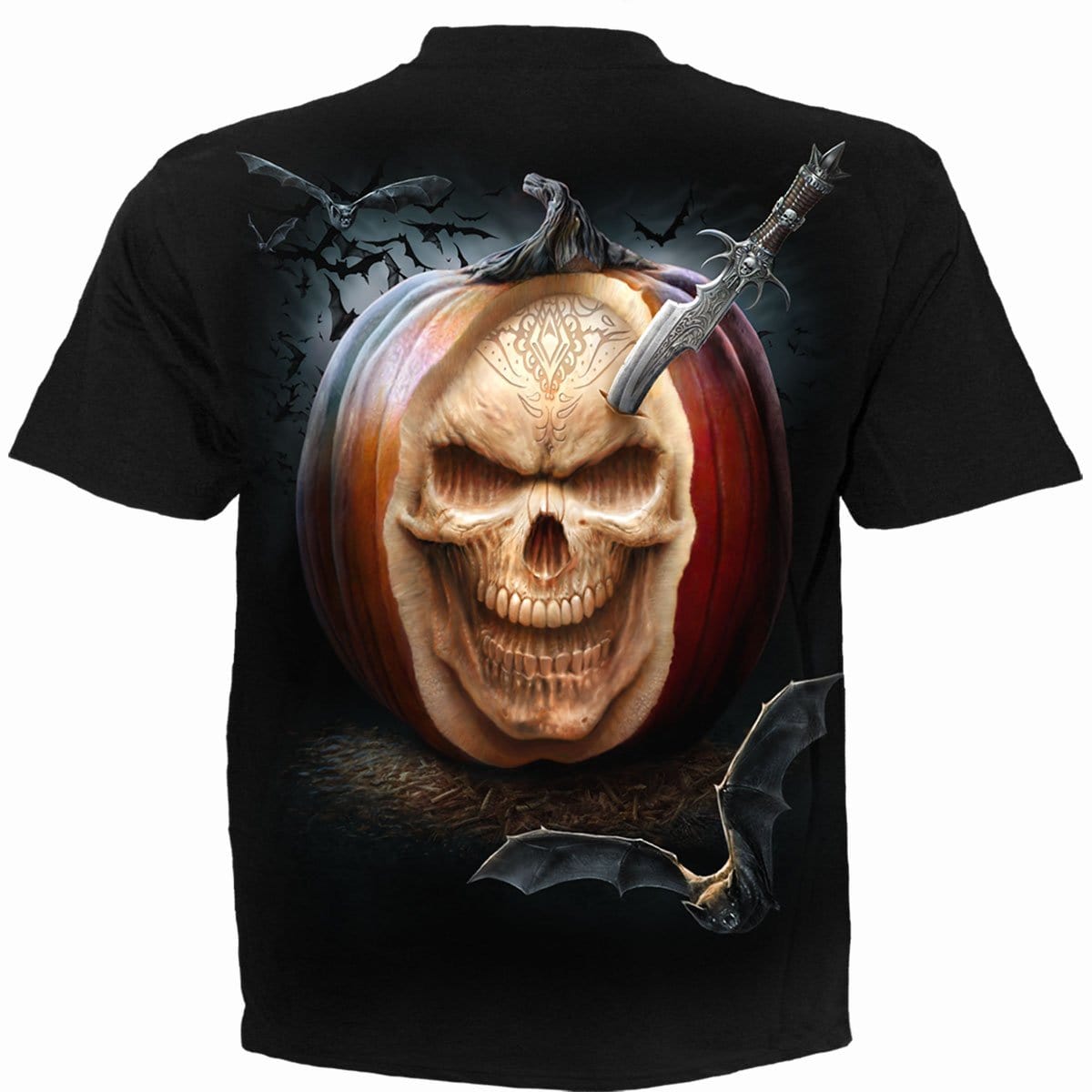 CARVING DEATH - T-Shirt Black - Spiral USA