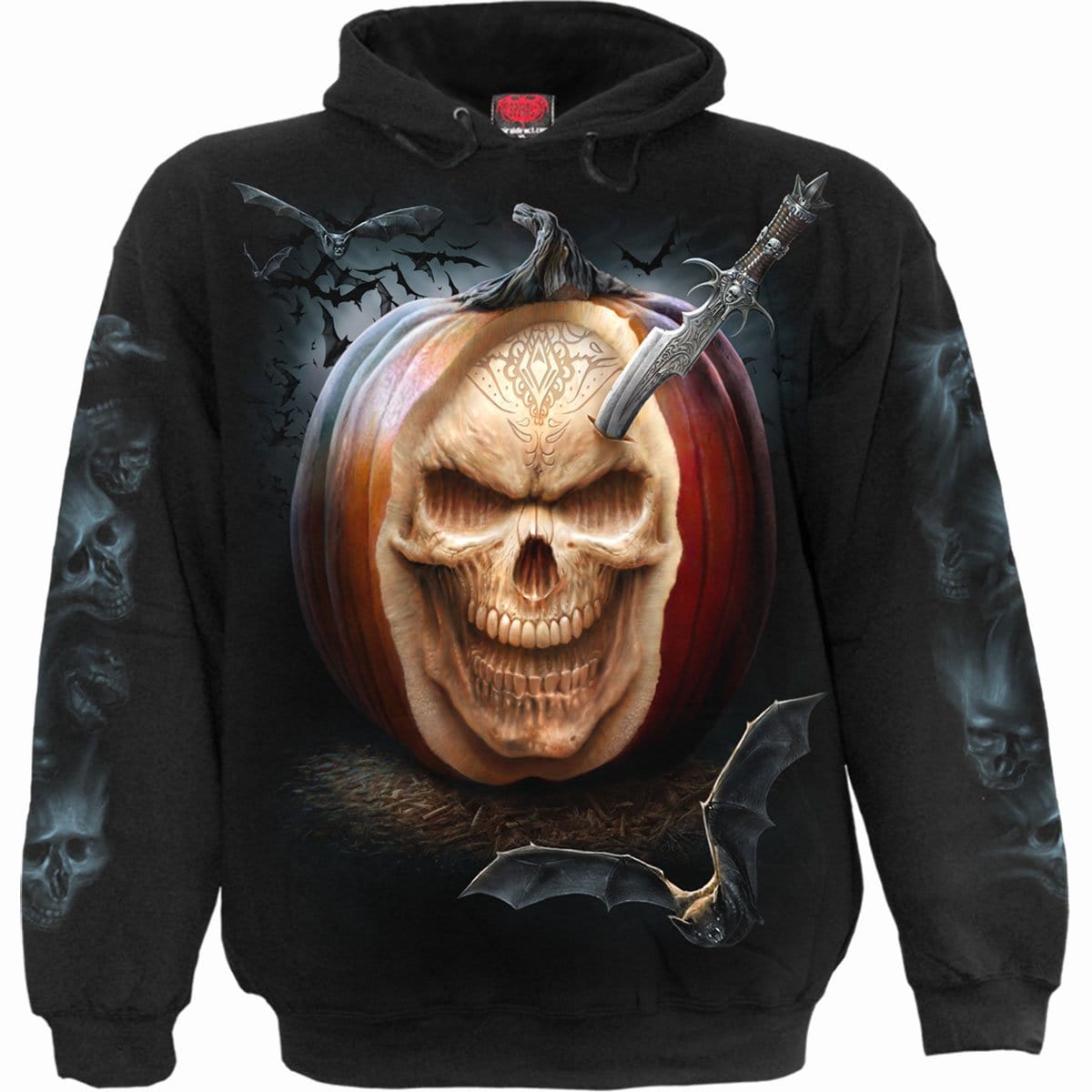 CARVING DEATH - Hoody Black - Spiral USA