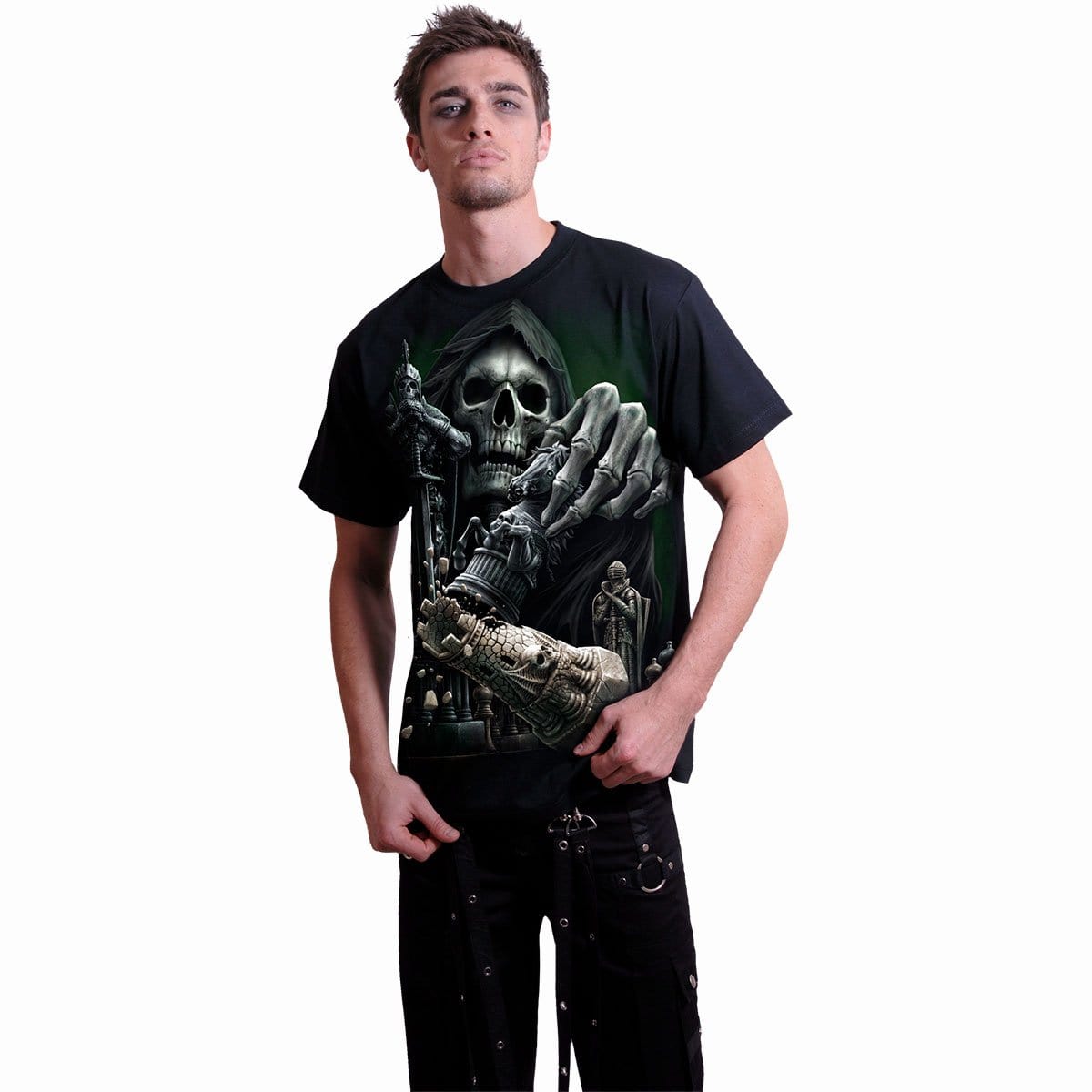 CHECKMATE - T-Shirt Black - Spiral USA