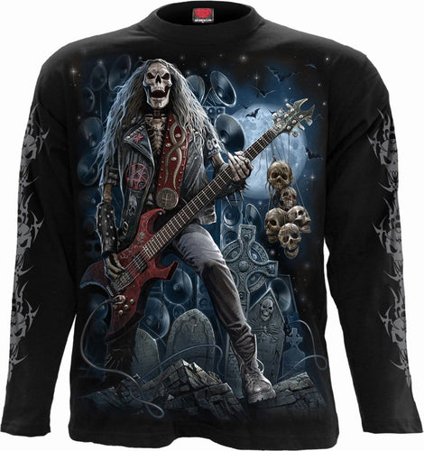 Maglia Maniche Lunghe Uomo Spiral M301 – T-Shirt Rock, Gothic, Steampunk, Vestibilità Regular