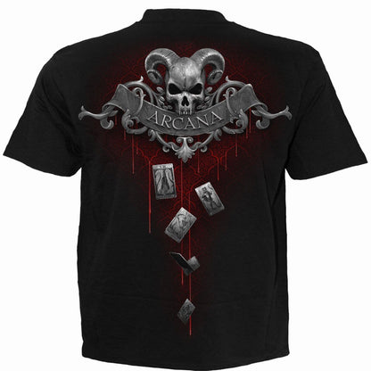 DEATH TAROT - T-Shirt Black - Spiral USA