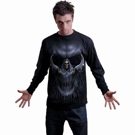 DOUBLE DEATH - Longsleeve T-Shirt Black