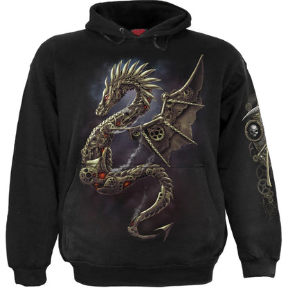 DRAGON COGS - Hoody Black - Spiral USA