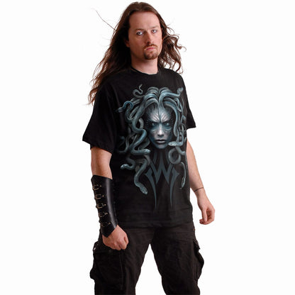 STONE GAZE - T-Shirt Black - Spiral USA
