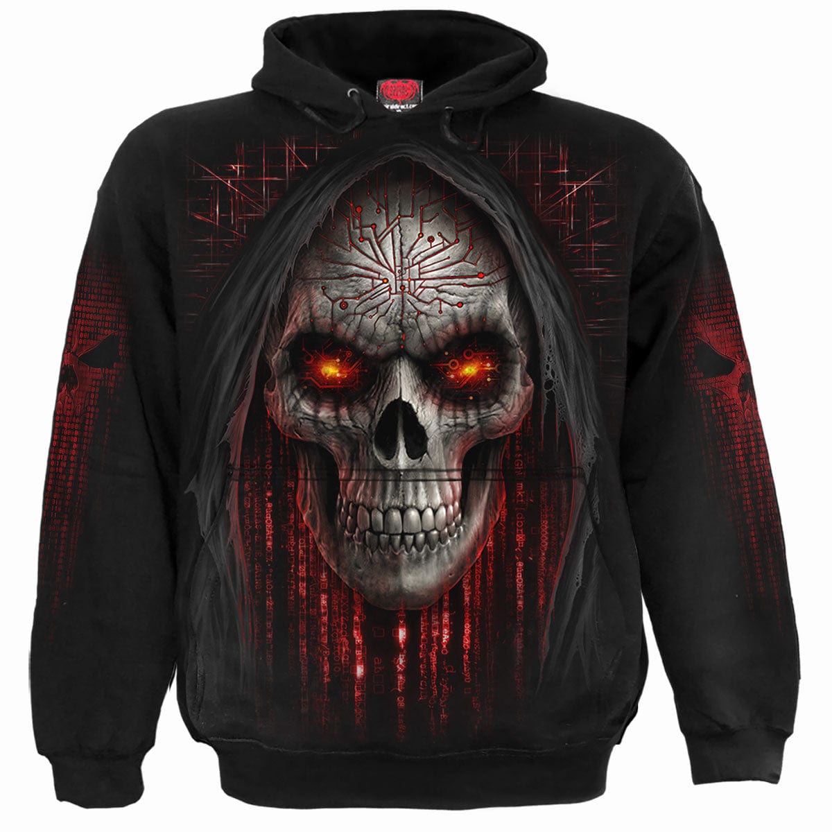 CYBER DEATH - Kids Hoody Black