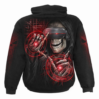 CYBER DEATH - Hoody Black - Spiral USA