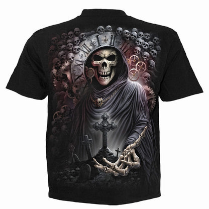 REAPER TIME - T-Shirt Black - Spiral USA