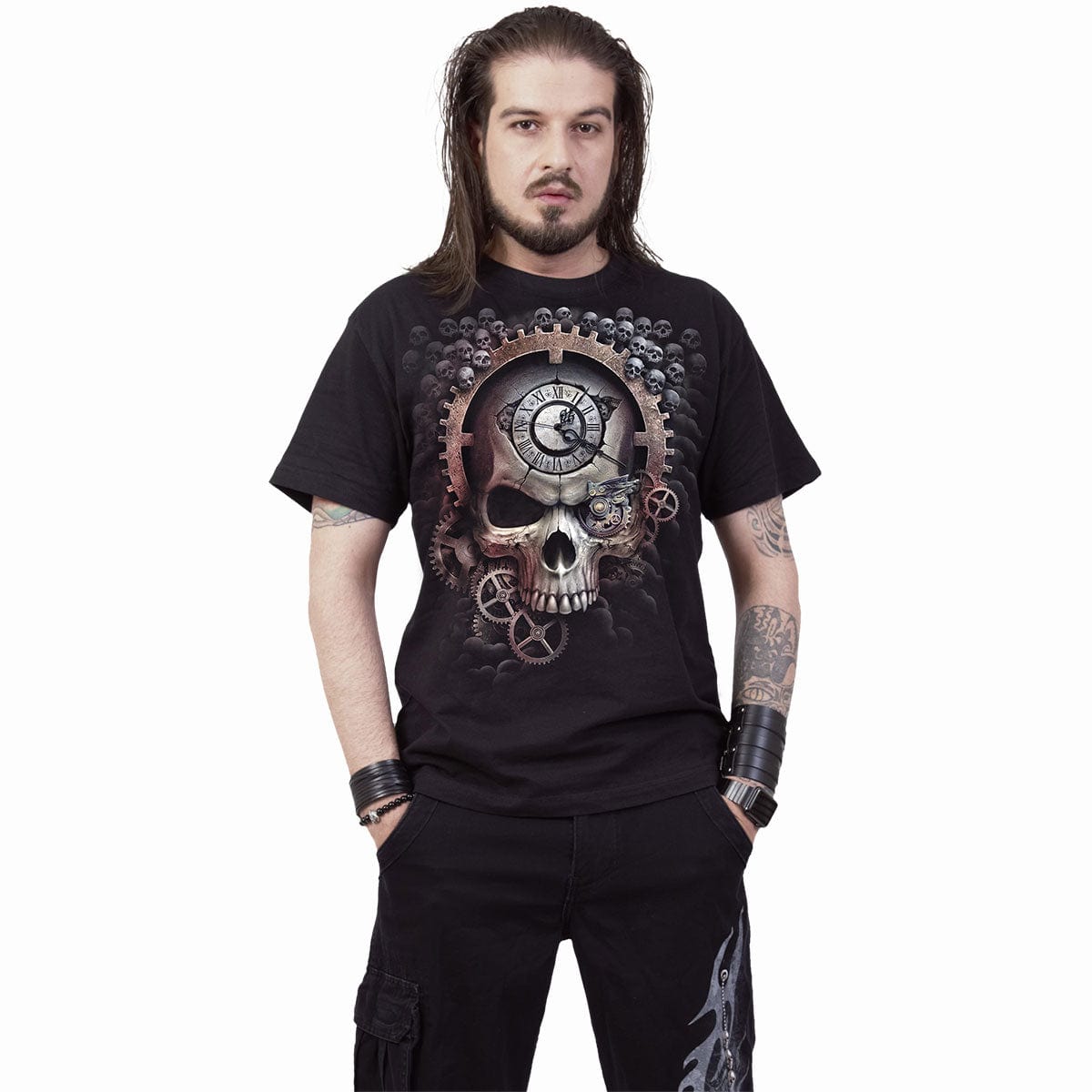 REAPER TIME - T-Shirt Black - Spiral USA