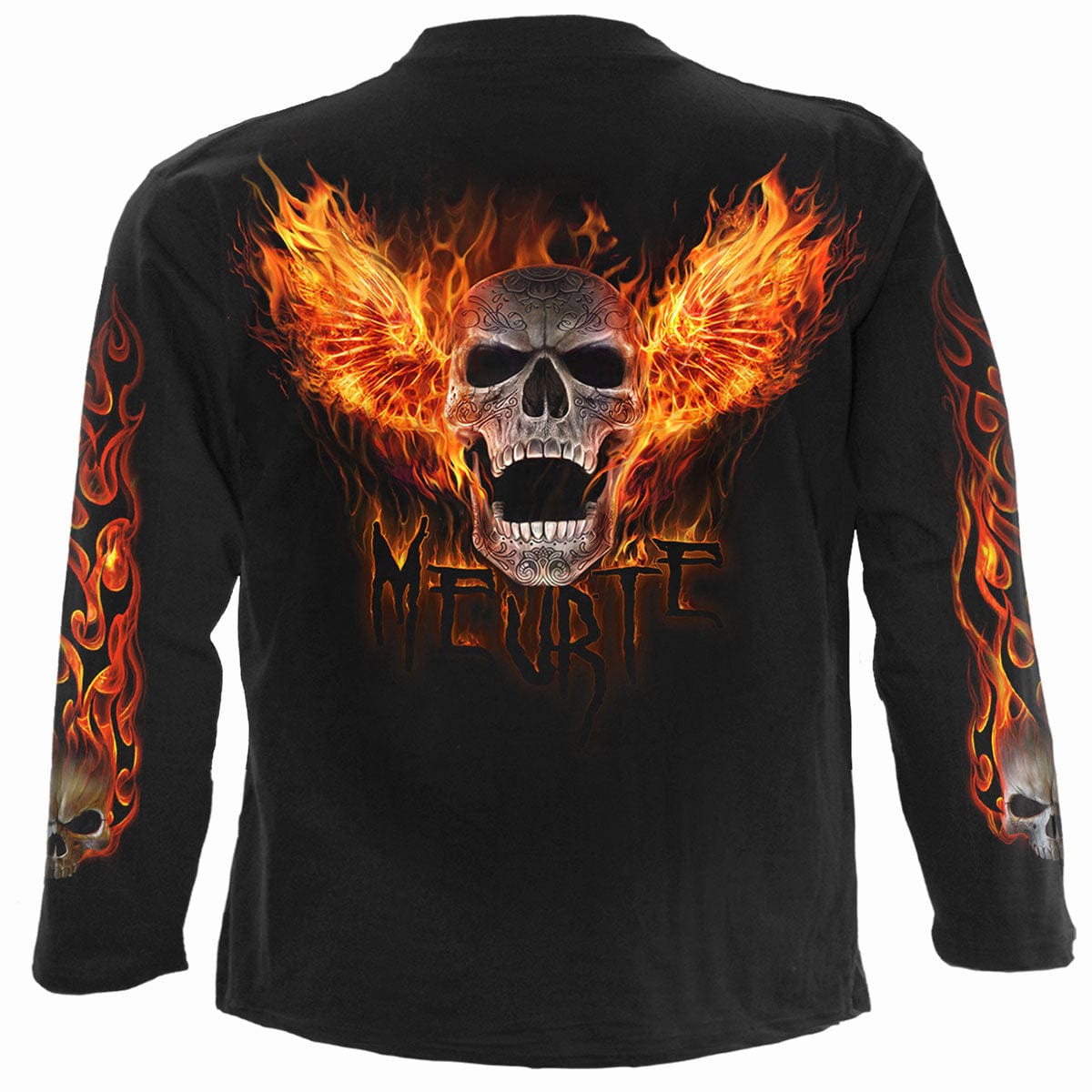 ROCKING THE DEAD - Longsleeve T-Shirt Black - Spiral USA