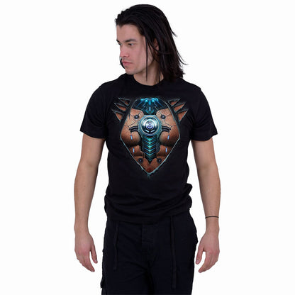 CYBER SKIN - T-Shirt Black - Spiral USA