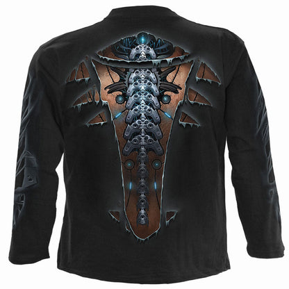 CYBER SKIN - Longsleeve T-Shirt Black - Spiral USA