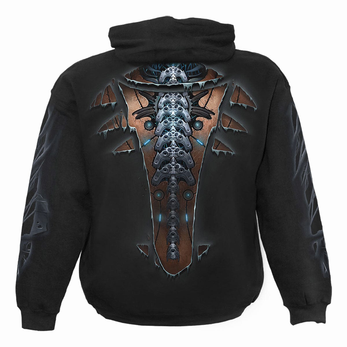 CYBER SKIN - Hoody Black - Spiral USA