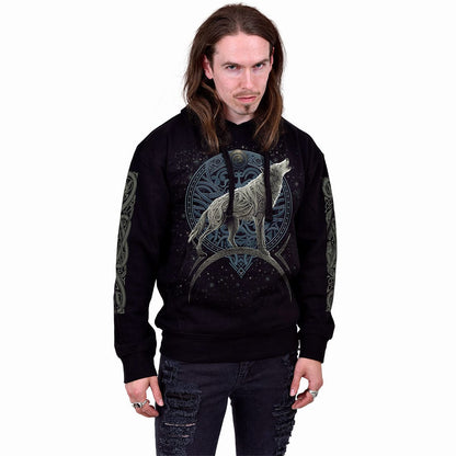 CELTIC WOLF - Hoody Black - Spiral USA