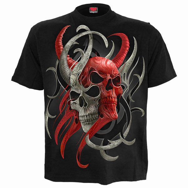トップス 843 Tennessee  Skull Band Tee Black SKULL SYNTHESIS - T-Shirt Black