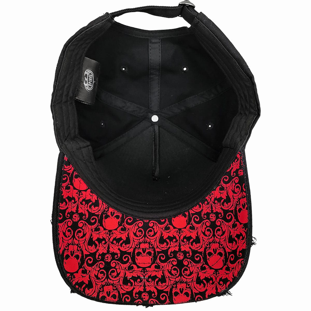 DEATH RIBS - Baseball Caps Distressed with Metal Clasp - Spiral USA