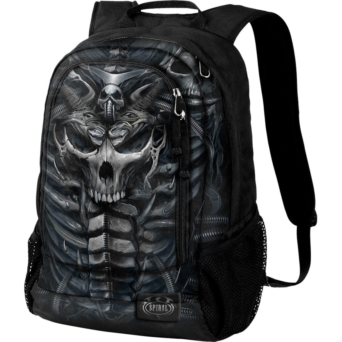 SKULL ARMOUR - Back Pack - With Laptop Pocket - Spiral USA