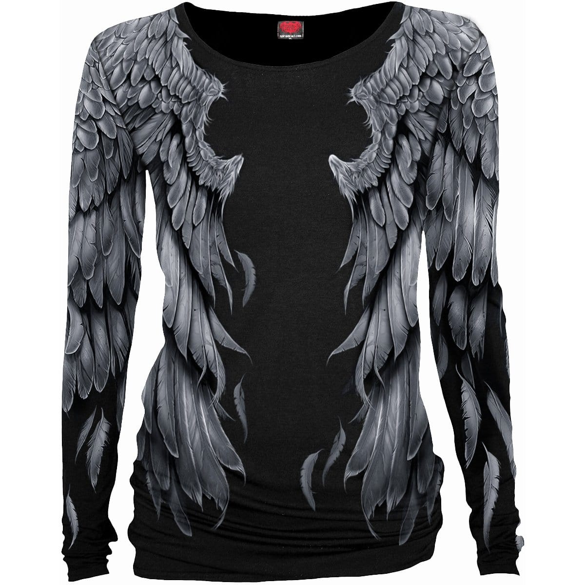 SERAPHIM - Allover Baggy Top  Black - Spiral USA