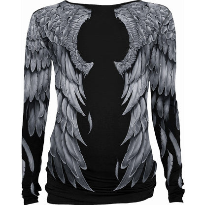 SERAPHIM - Allover Baggy Top  Black - Spiral USA