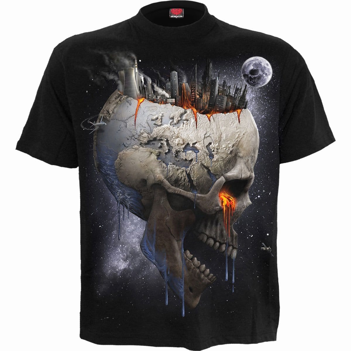 DEAD WORLD - T-Shirt Black - Spiral USA